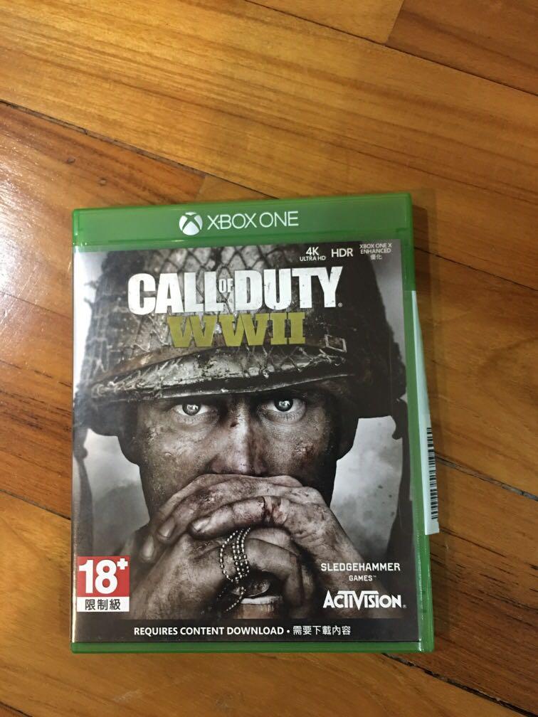 Call Of Duty WW2 Xbox 1, Video Gaming, Video Games, Xbox on Carousell