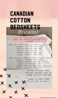 Canadian Cotton Bedsheets