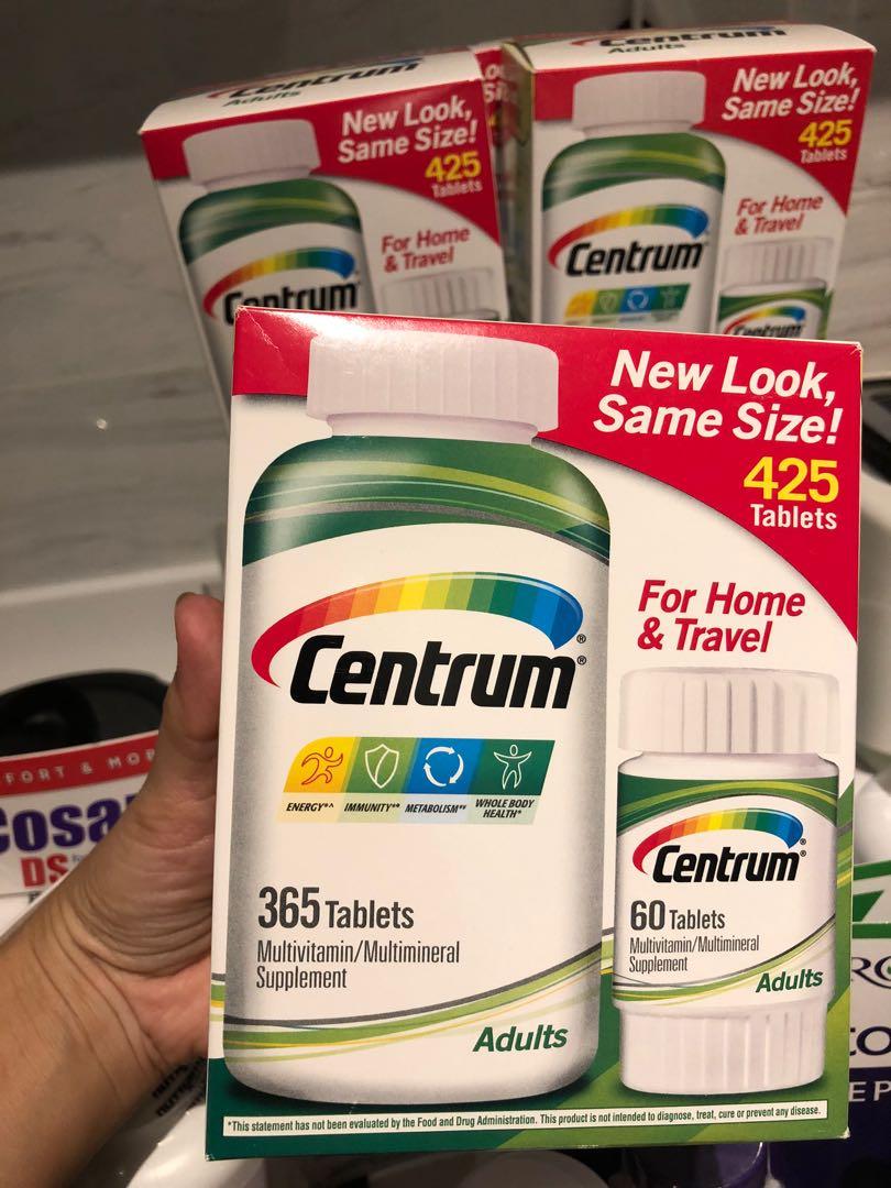 centrum adults multivitamin 425 tablets