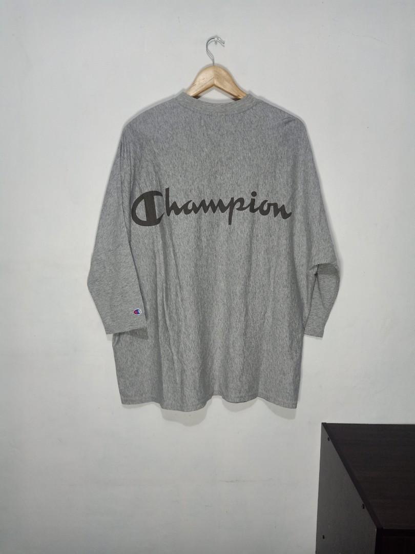 Champion sweater big outlet logo net