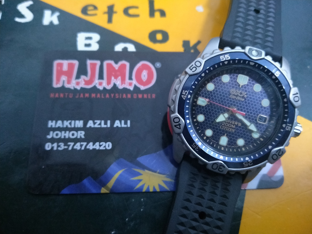 Citizen oxy diver online