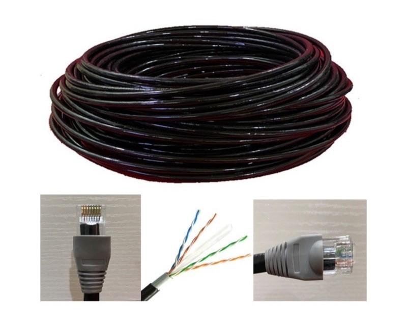 COMLINK CAT6 UTP CABLE Outdoor Waterproof, per Meter per Box (305 meter