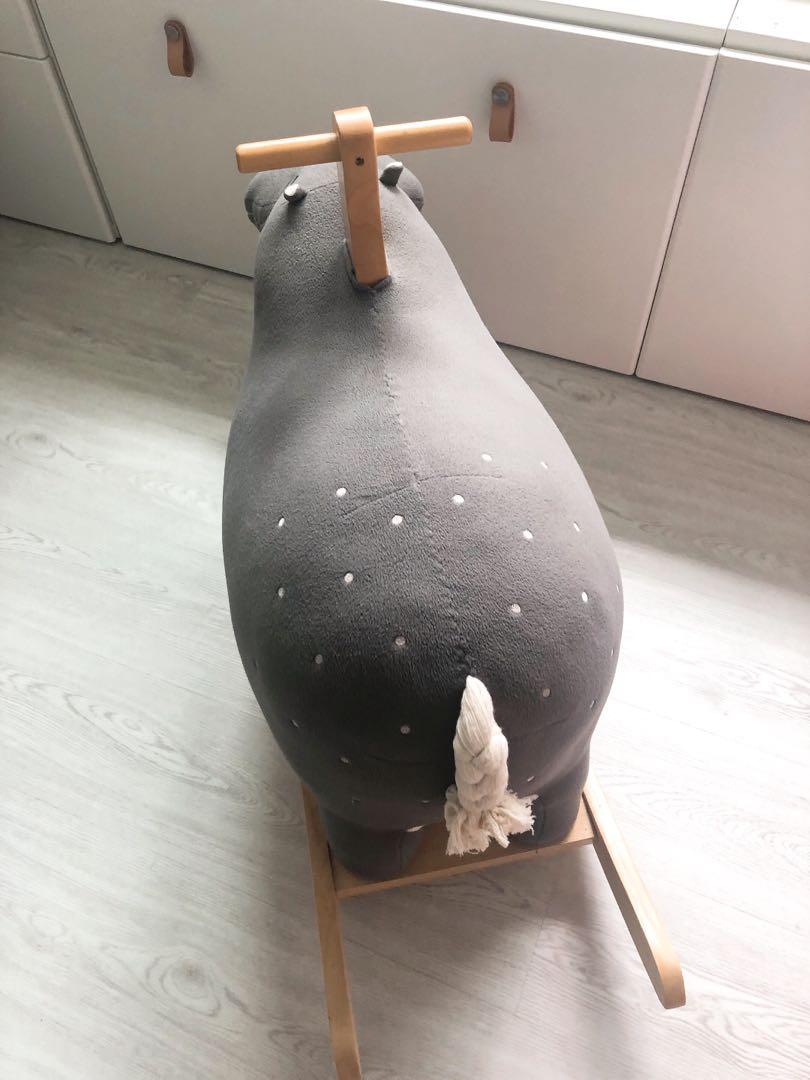 Crate Barrel Hippo Rocker Babies Kids Baby Nursery Kids
