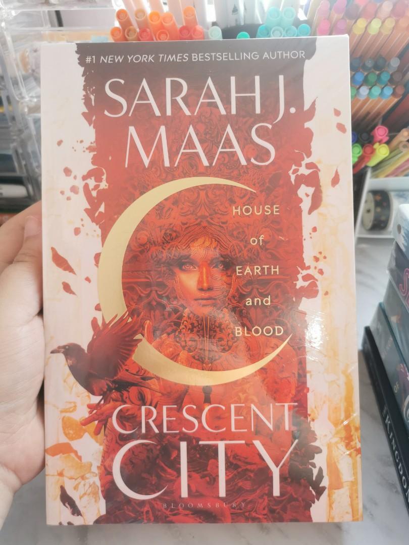 Crescent City House Of Earth And Blood By Sarah J Maas Books Stationery Books On Carousell