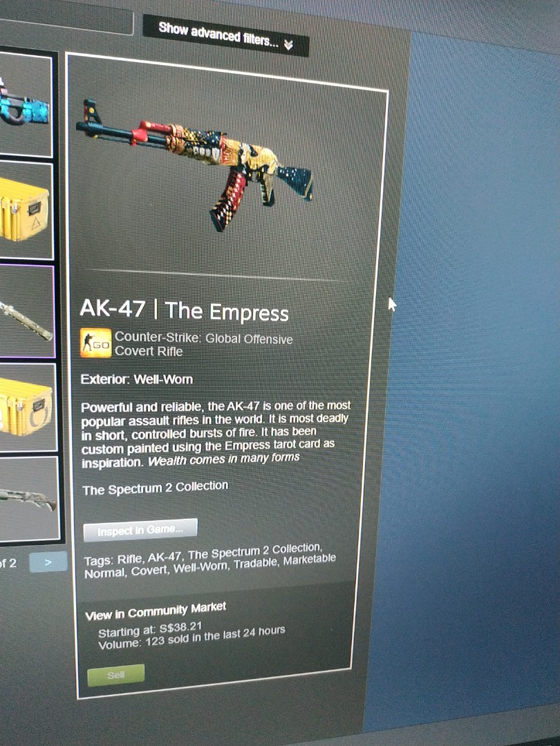 CSGO Ak-47 The Empress, Video Gaming, Gaming Accessories, Game Gift ...