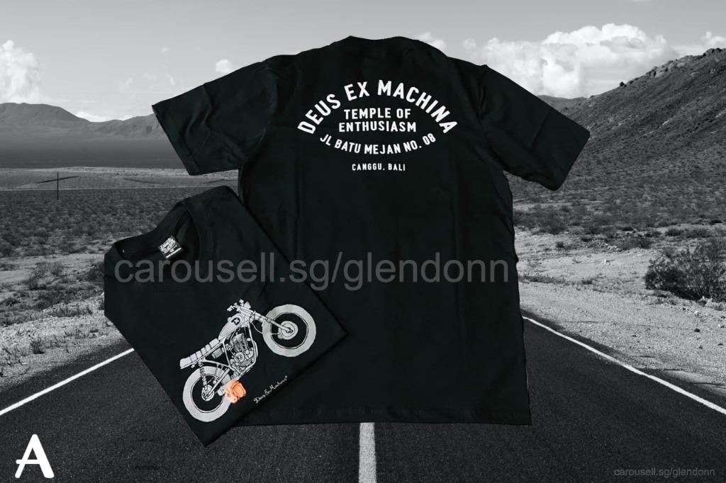 DeusExMachina Tシャツ TEMPLE OF ENTHUSIASM バリ島チャングー Deus】デウスTシャツセール・THE ENTHUSIASM・バリ島発送料込