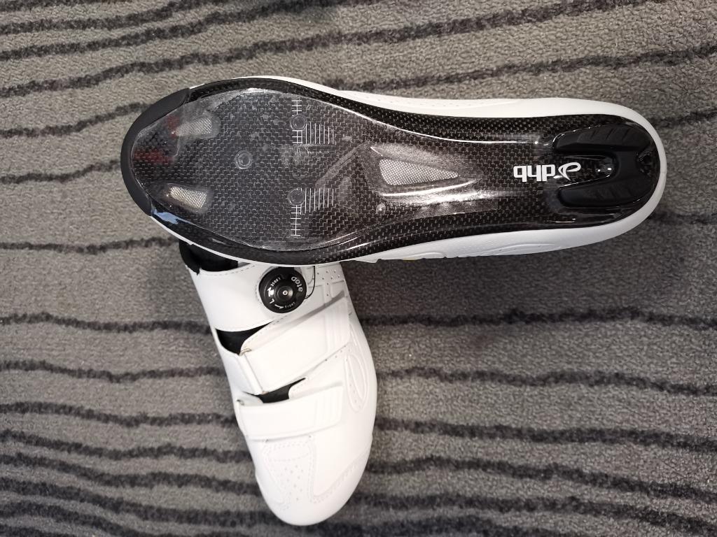 Dhb aeron carbon road shoe dial top