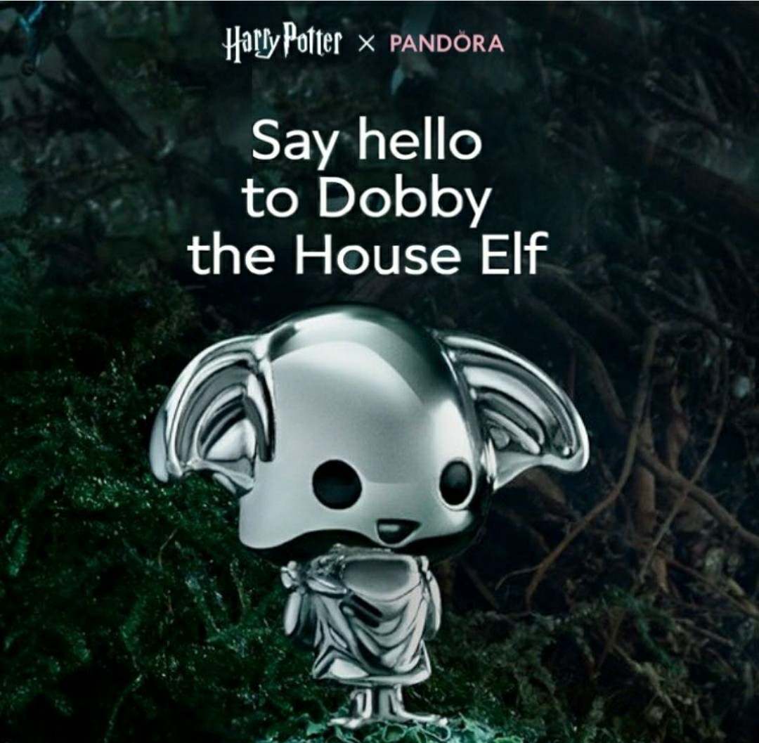 Dobby The House Of Elf Charm Harry Potter X Pandora Luxury Accessories On Carousell Pandora marka kadın takı gri renk beden 925 ayar charm. dobby the house of elf charm harry potter x pandora