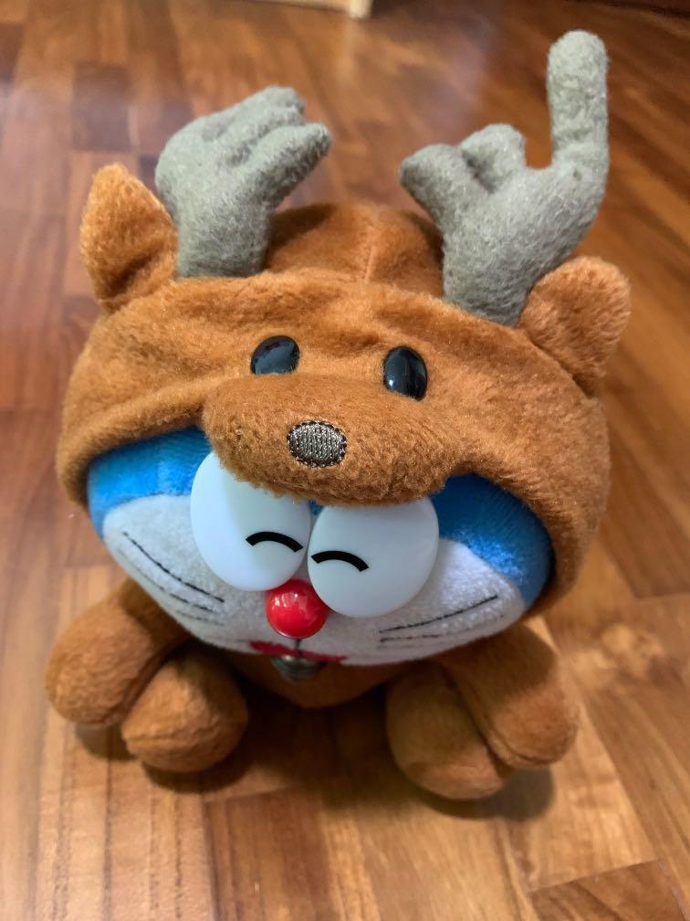 fluffy reindeer hoodie