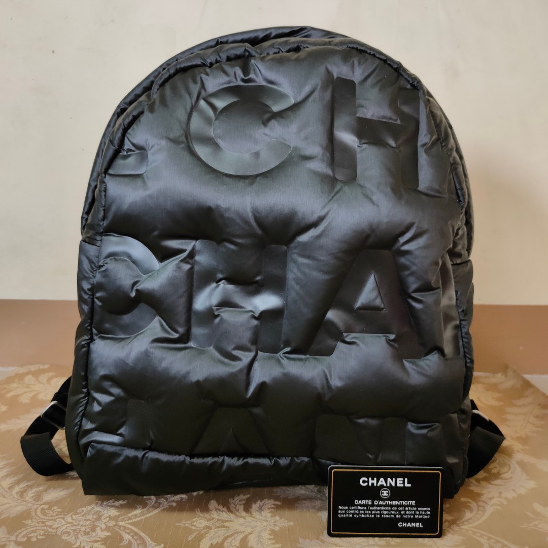 chanel doudoune backpack