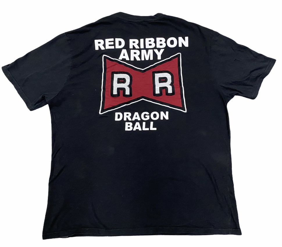 DRAGON BALL Red Ribbon Army, Men's Fashion, Tops & Sets, Formal Shirts on Carousell