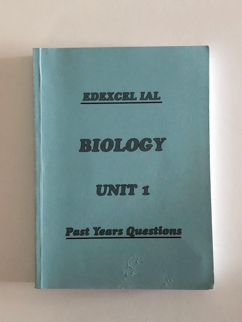 Edexcel Ial Biology Unit 1 Past Years Papers 2009 2018 Hobbies Edexcel Ial Biology Unit 1 Past Years Papers 2009 2018 Hobbies