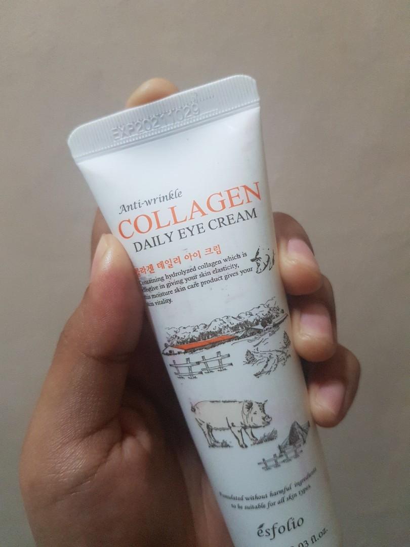 collagen daily eye cream