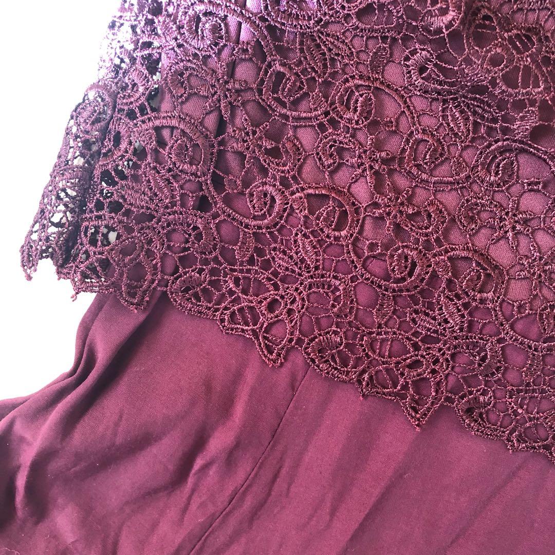 F&F lace dress (Category: Dresses) located in Dasmarinas. Submitted by shopcktb (Listing ID 1055225536, Image 2). Description: Worn once With side zipper Fits medium.