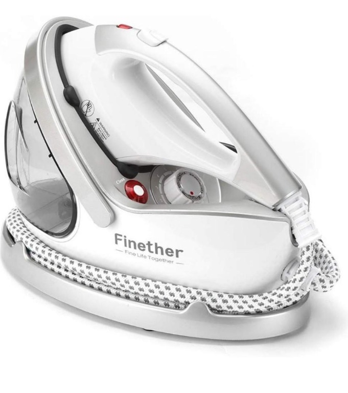 Steam Ironing Machine 2 in 1 Clothes Steam Iron Light