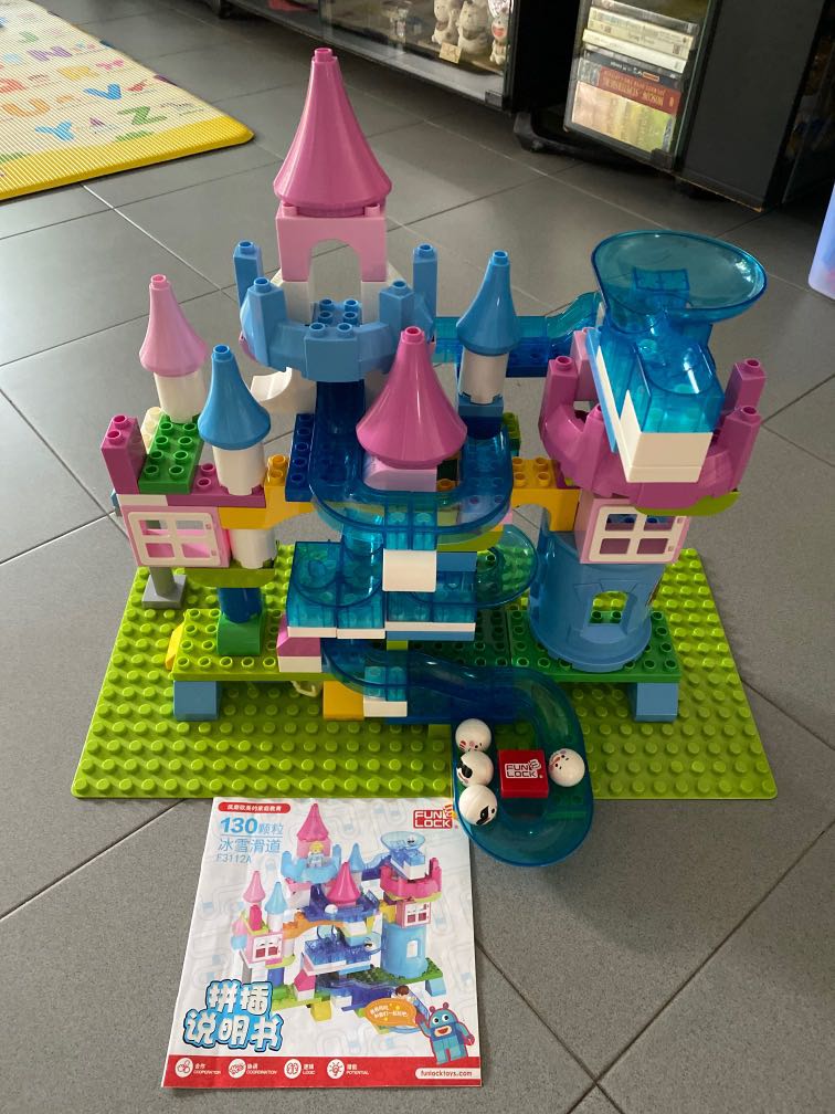 Fun Lock Princess Castle Marble Run Hobbies Toys Toys