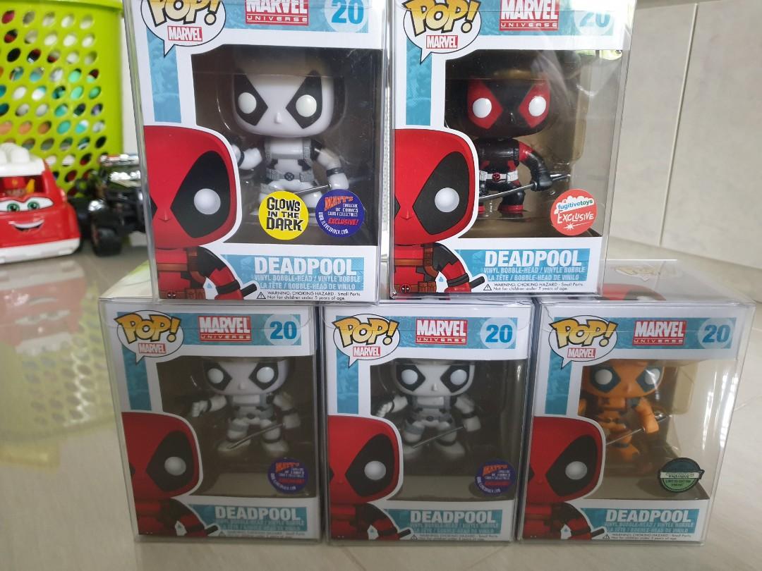deadpool glow in the dark pop