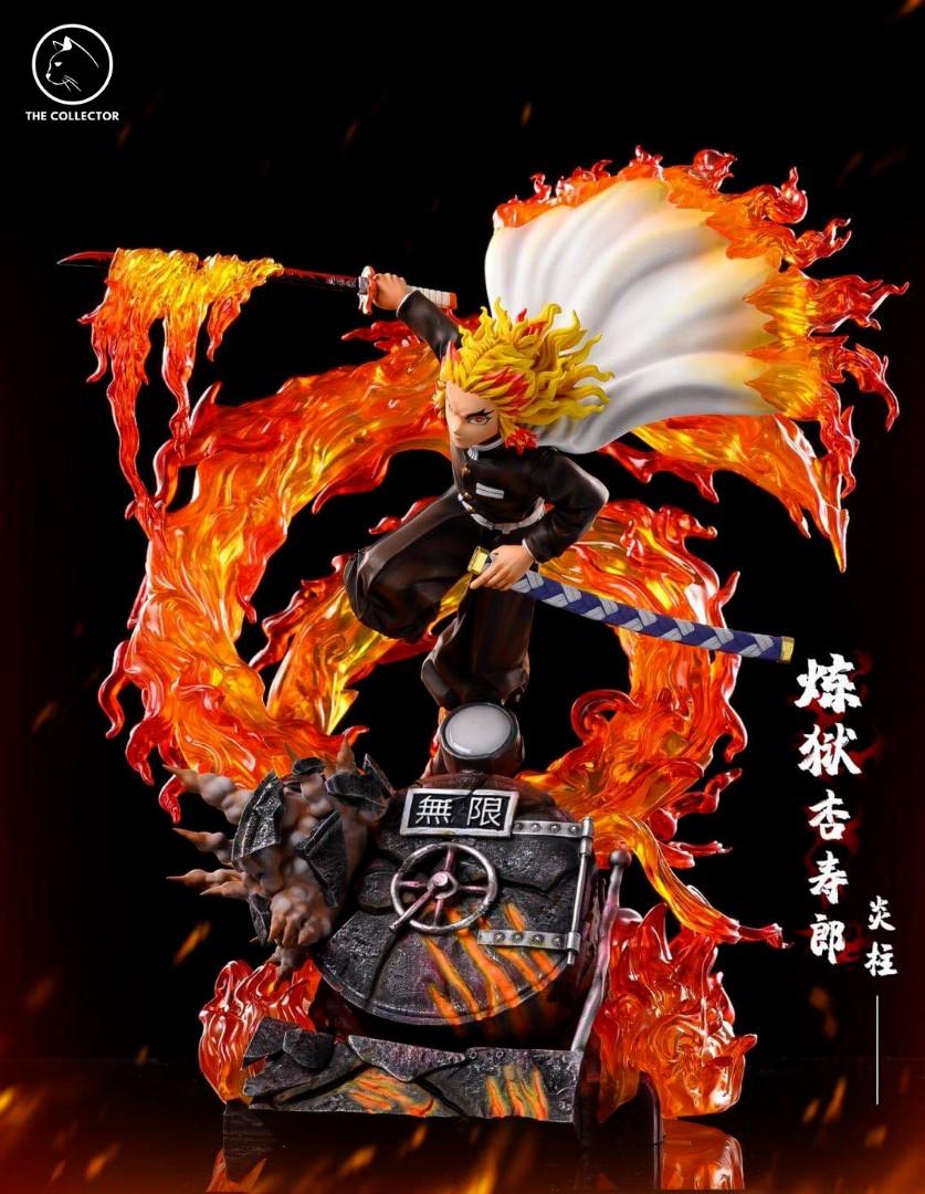 鬼灭之刃炎柱gk模型 Toys Games Action Figures Collectibles On Carousell