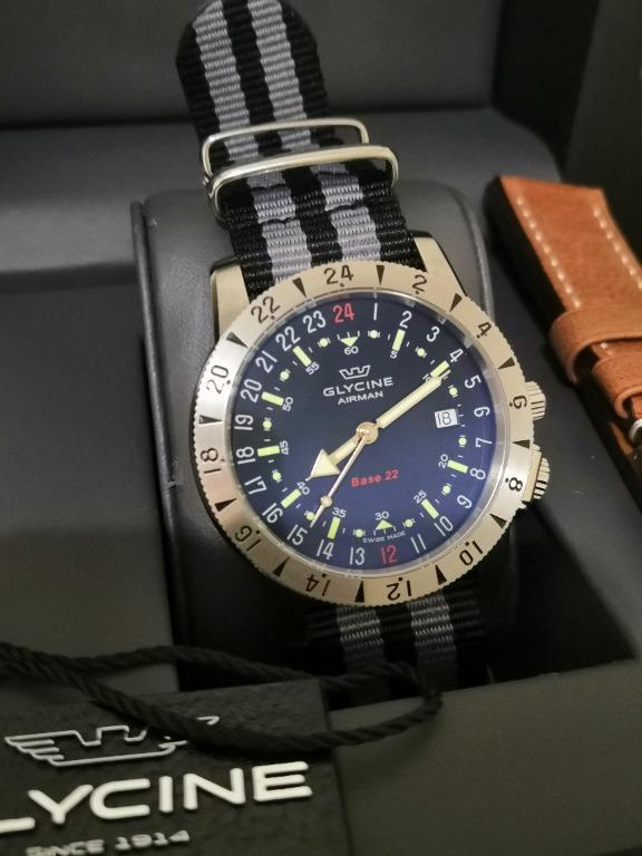 Glycine hotsell airman 38mm