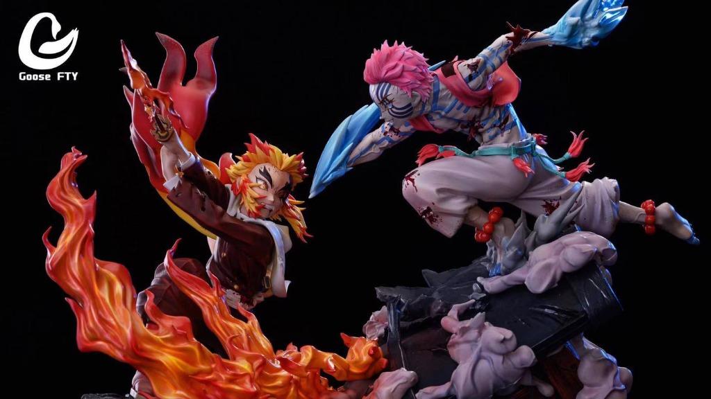 Goose Factory Demon Slayer Versus Series 01 Rengoku Vs Akaza Hobbies Toys Collectibles Memorabilia Fan Merchandise On Carousell