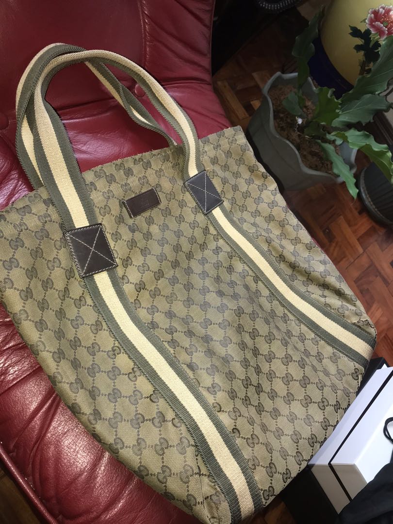 gucci gg canvas bag