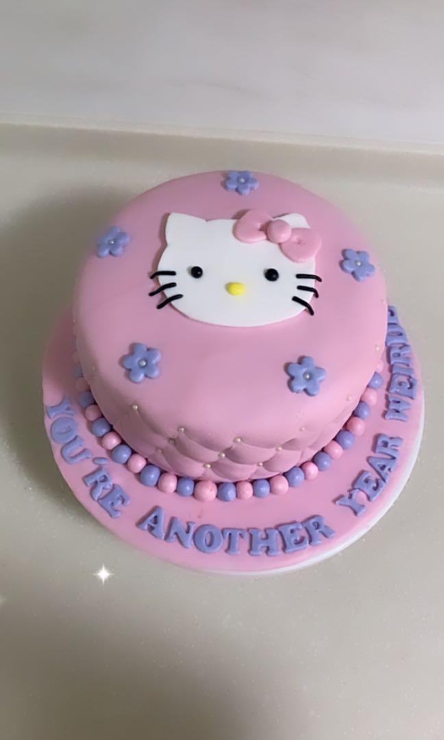 Hello Kitty Cake Halal Food Drinks Chilled Frozen Food On Carousell Hello Kitty Cake Halal Food Drinks Chilled Frozen Food On Carousell