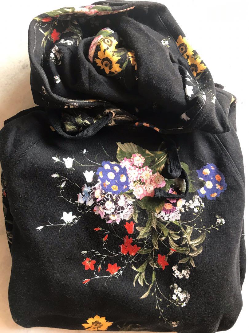 H M x Erdem Floral Hoodie size Medium Authentic brand new