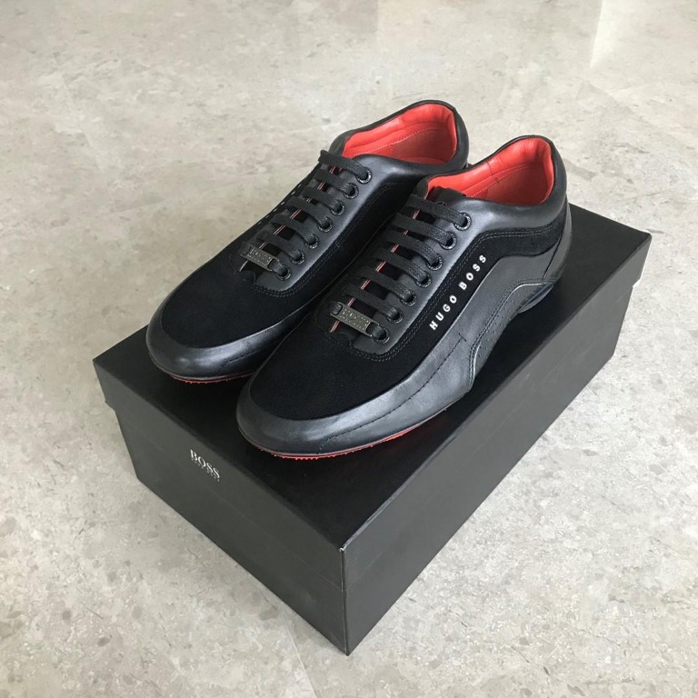 Hugo Boss Mercedes sneakers, Men's Fashion, Footwear, Sneakers on Carousell