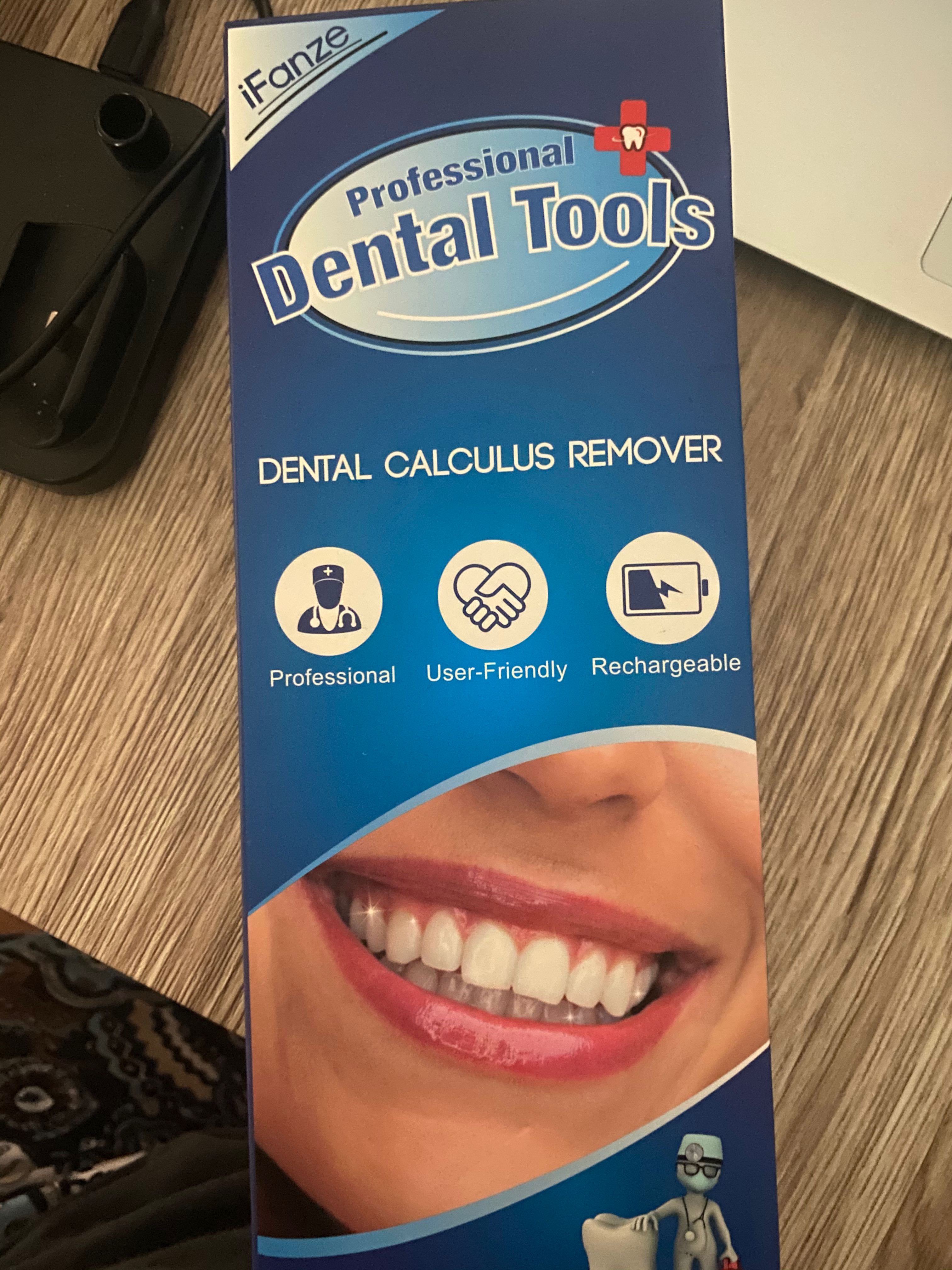 iFanze Dental Calculus Remover, Portable Electric Tartar Scraper Tartar