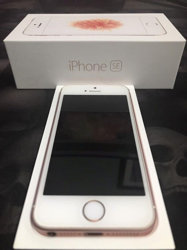 iPhone SE Rose Gold