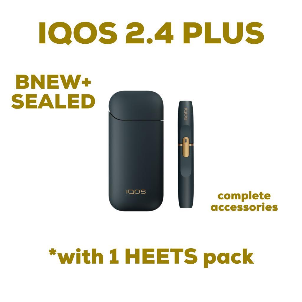 IQOS 2.4 Plus with HEETS pack - Navy Blue, Computers & Tech, Parts 