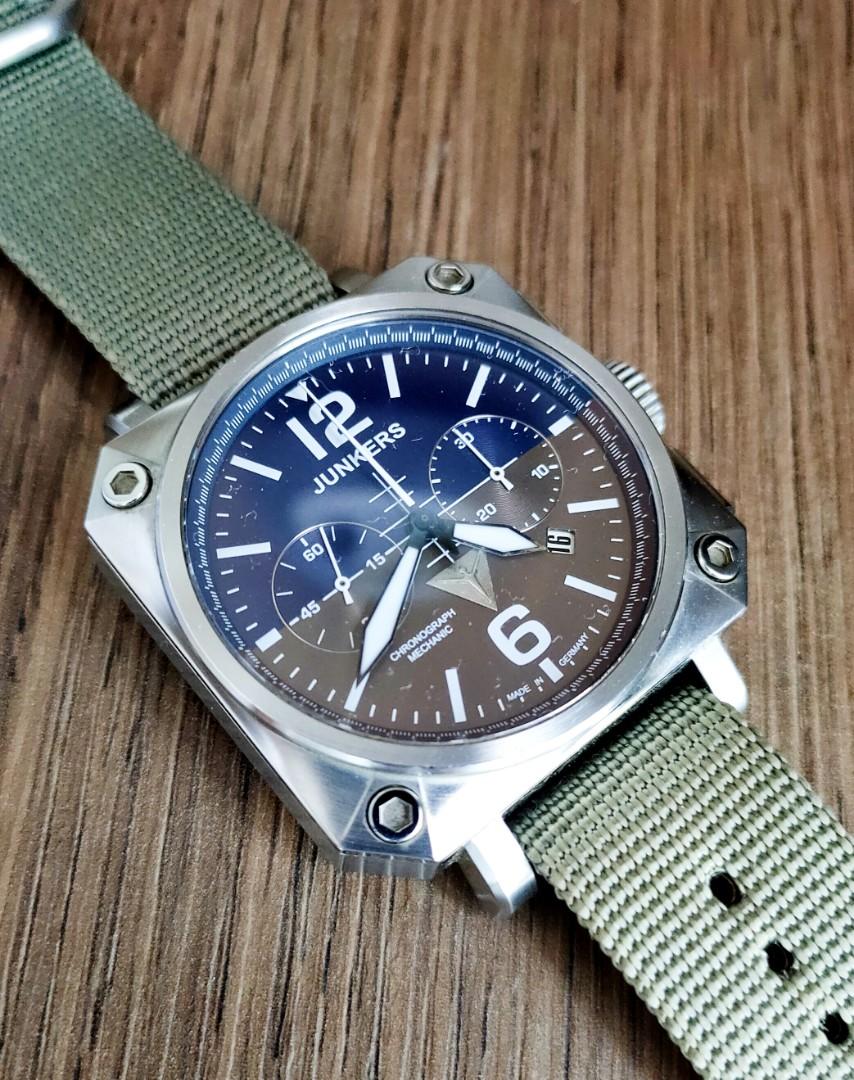 JUNKERS HORIZON CHRONOGRAPH, Luxury, Watches on Carousell