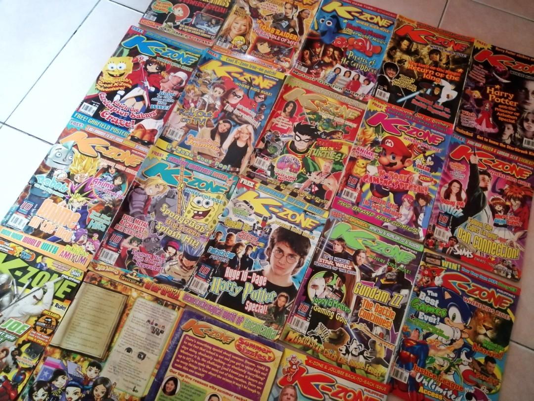K Zone Magazines Hobbies Toys Books Magazines Magazines On Carousell