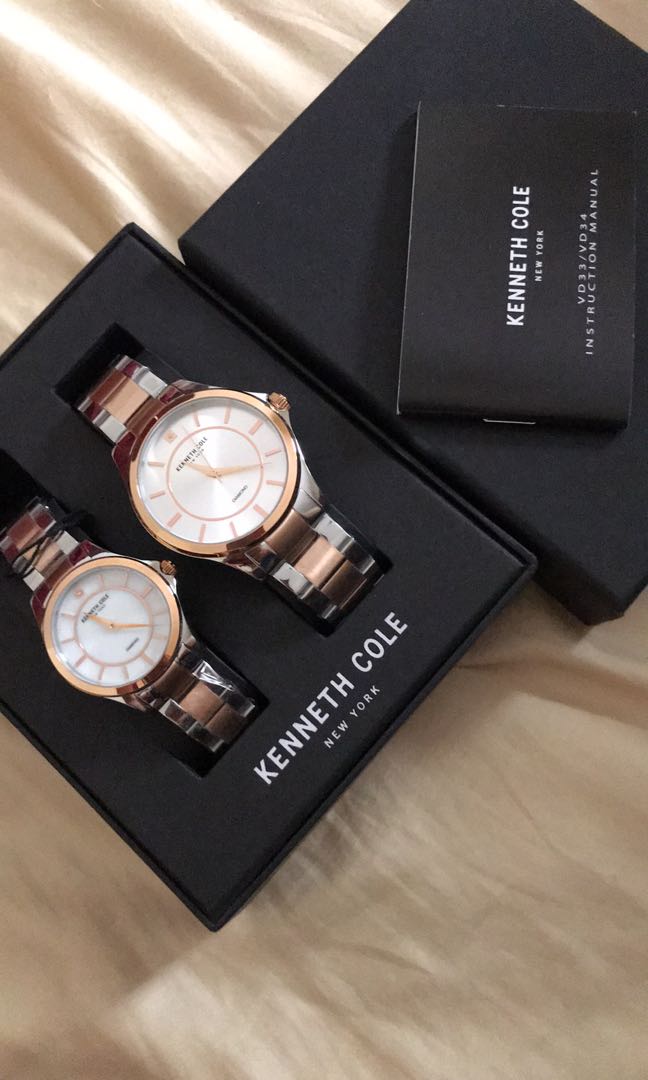 Kenneth Cole Couple Watch Women s Fashion Watches Accessories Watches on Carousell