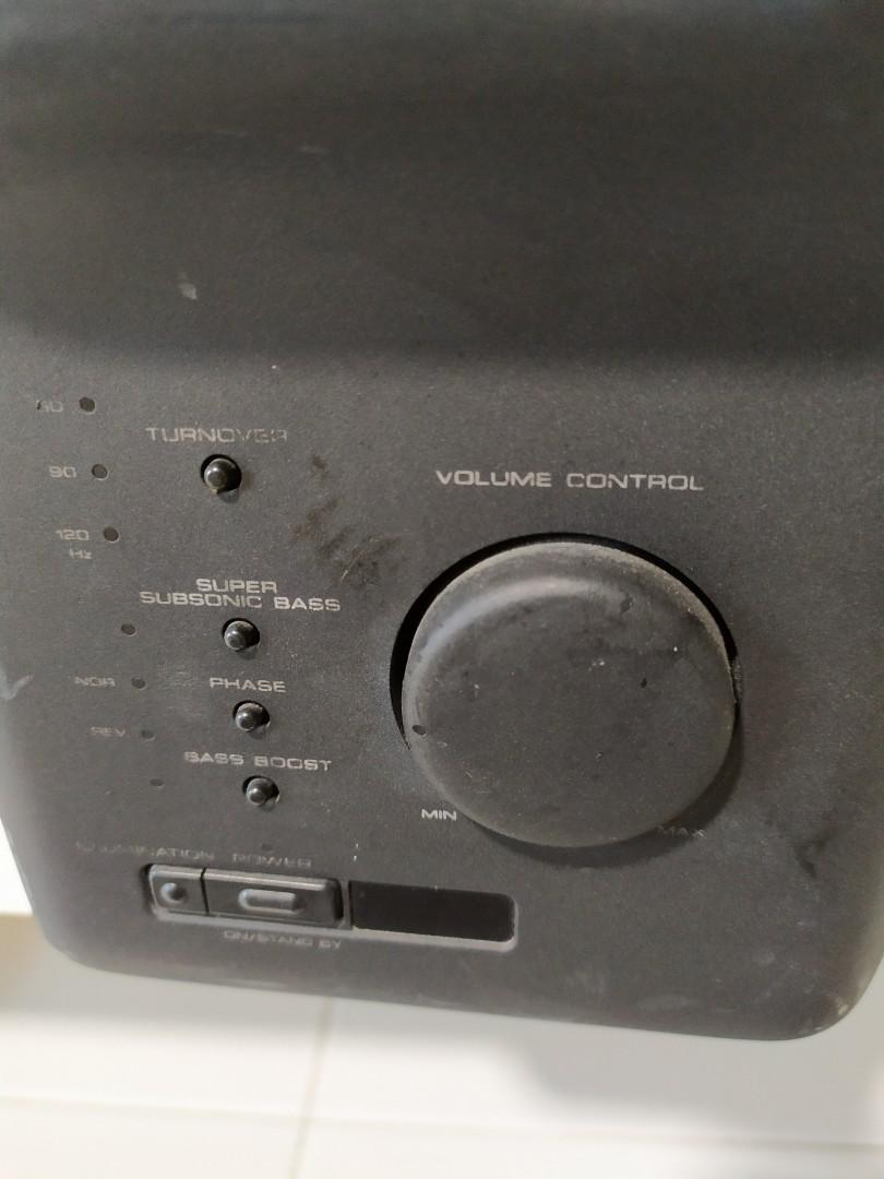 Kenwood SW700 Active Subwoofer, Audio, Soundbars, Speakers