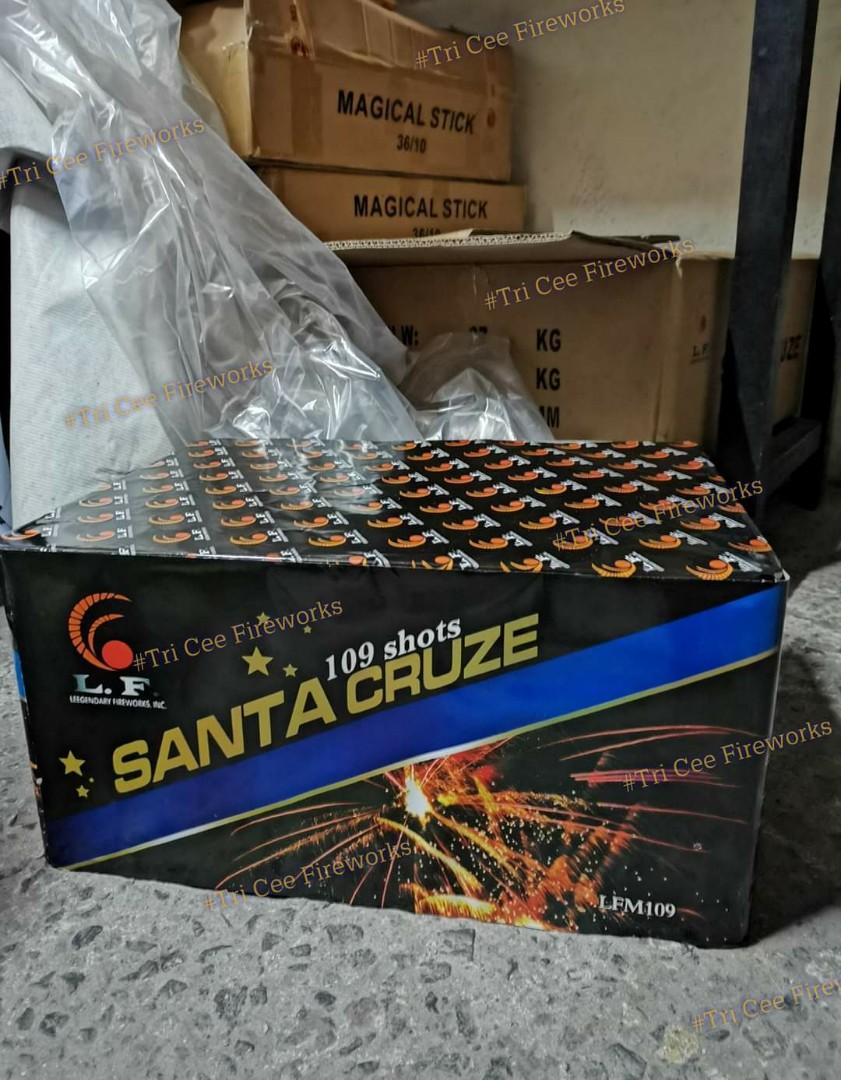 LF Red 109 150 168 303 330 shots (Category: Everything Else Others) located in Quezon City. Submitted by cyee28 (Listing ID 1055323142, Image 1). Description: It is the time to celebrate our Holidays with a bang! Price: Santa Cruze 109s- 5,800 Takeshi Castle 150s- 8,500 Space Ranger 168s- 6,300 Pioneer 303s- 15,800 Vessel 330s- 9,800 With discount for bulk order I am hoping to do business again with you guys! 💯Quality&Low Price Fireworks For mor