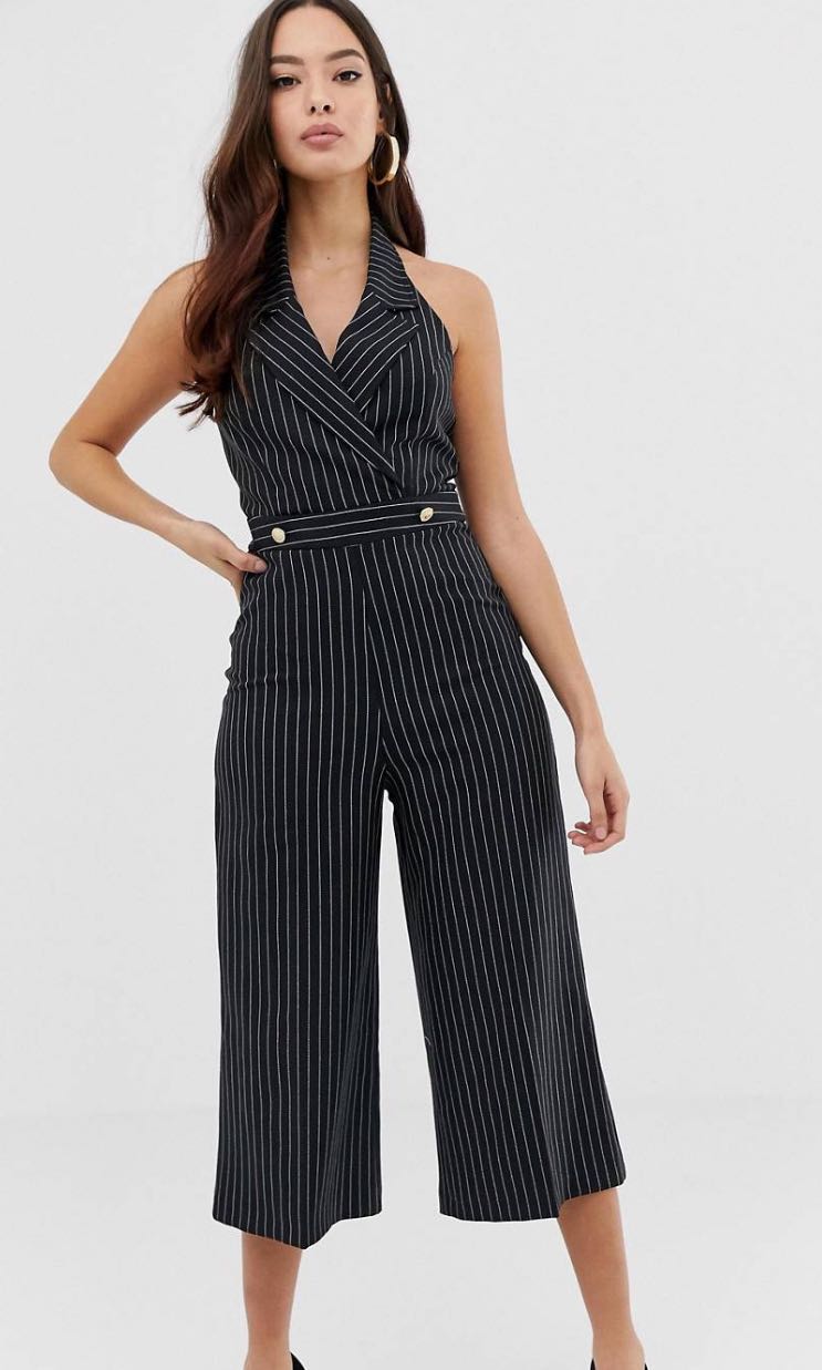 Lipsy outlet stripe jumpsuit