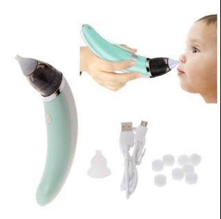 Little Bees Nasal Aspirator Electric Safe Hygienic Nose Cleaner Snot Sucker for Baby