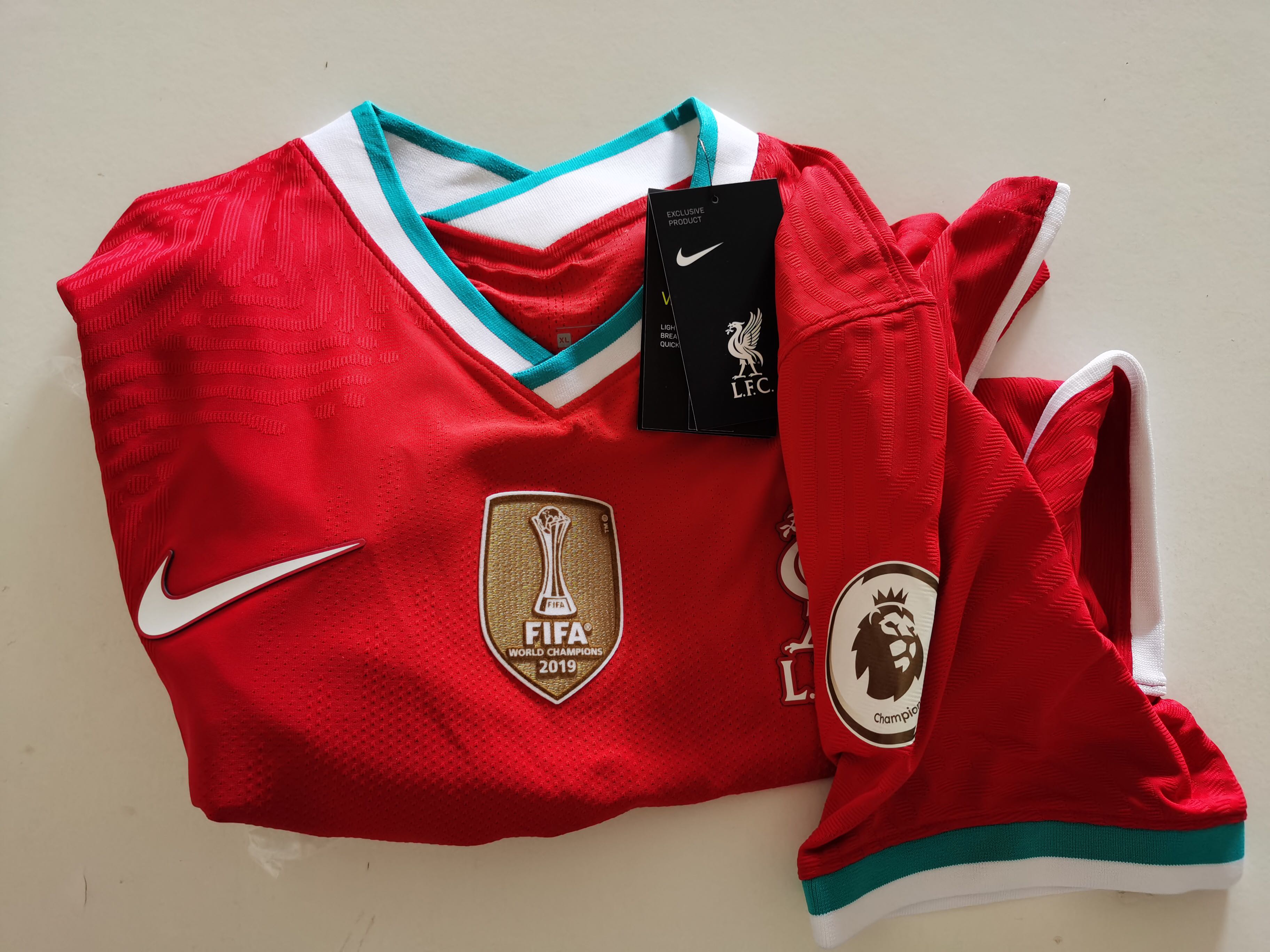 Liverpool home store vapor jersey