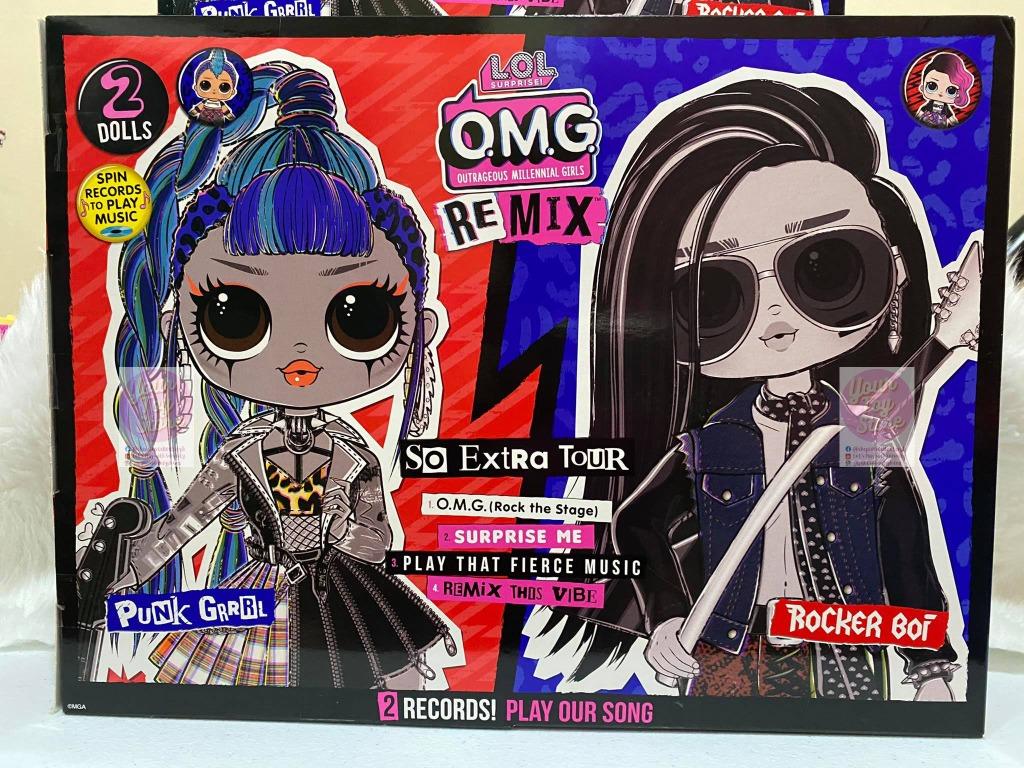 L O L Surprise O M G Remix Rocker Boi And Punk Grrrl 2 Pack Hobbies Toys Toys Games On Carousell
