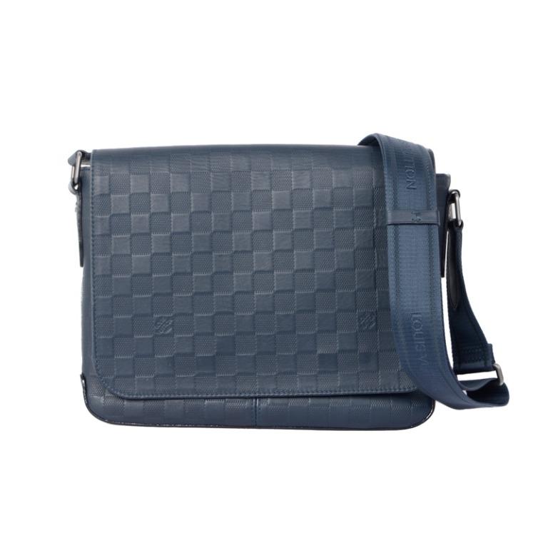 Louis Vuitton Cosmos Damier Infini Leather District PM Bag at 1stDibs