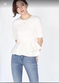 Love Bonito LB Estra Peplum Top
