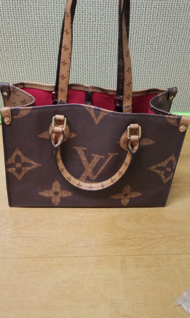 LV TWO FACE TWO TONE HAND BAG