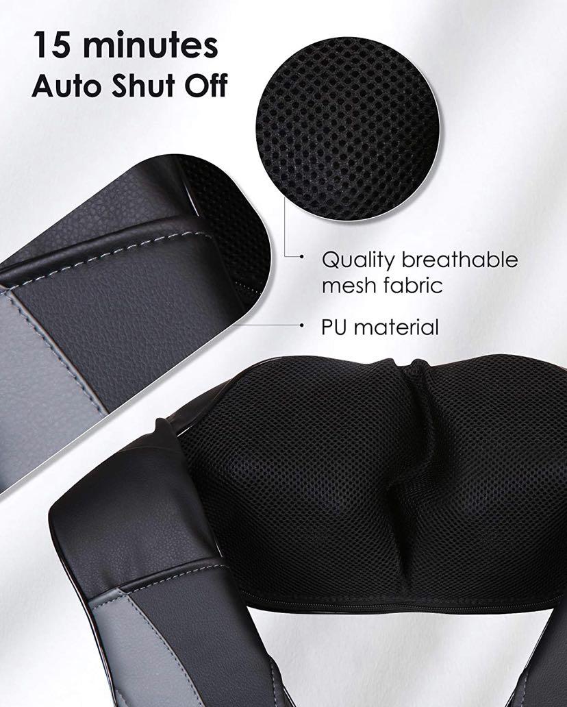 MARNUR Shiatsu Back, Neck & Shoulder Massager – Jumping Development