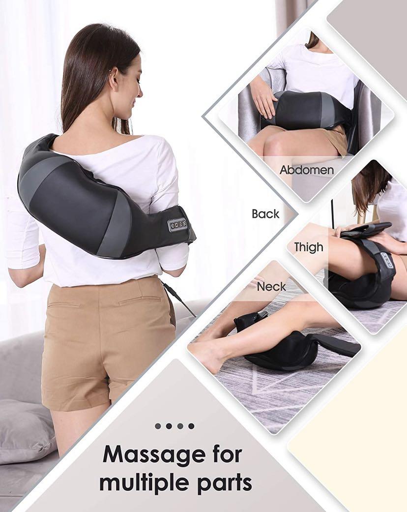 Shoulder & Neck Massager with Shiatsu Kneading Massage and Heat – MARNUR