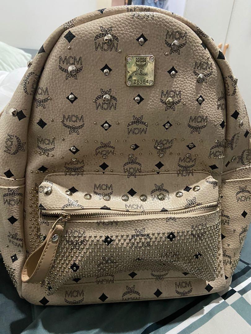 mcm big backpack