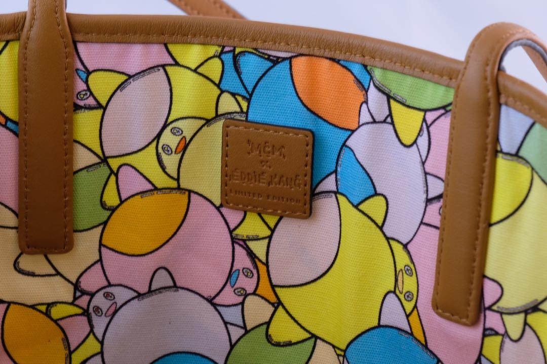 MCM x Eddie Kang Reversible Leather Tote