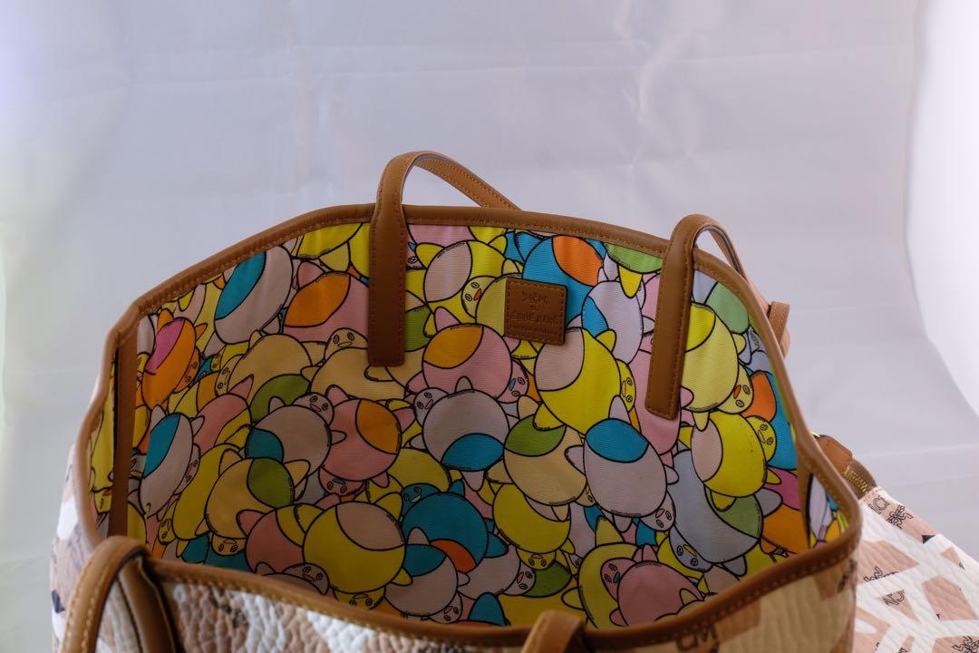 MCM x Eddie Kang Reversible Leather Tote