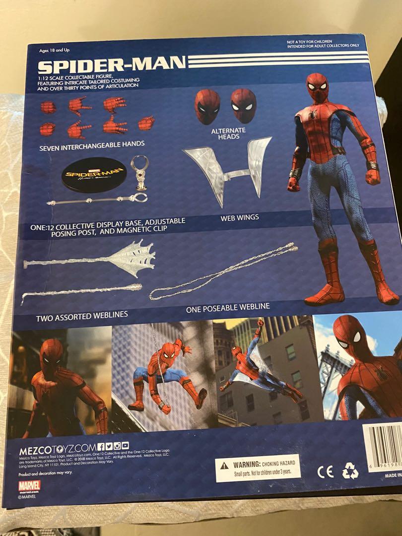 Mezco spider man shop homecoming tech suit