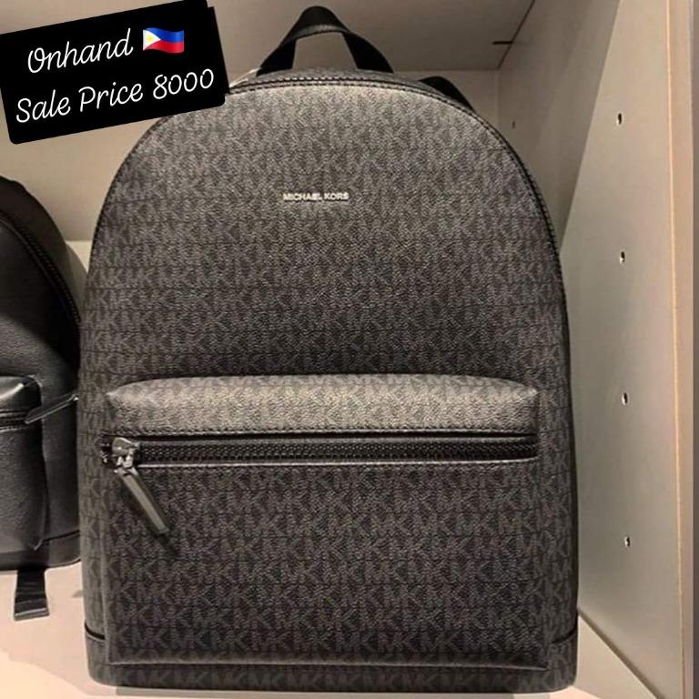 Michael Kors Cooper Large Backpack Mens, Men's Fashion, Bags, Backpacks on  Carousell